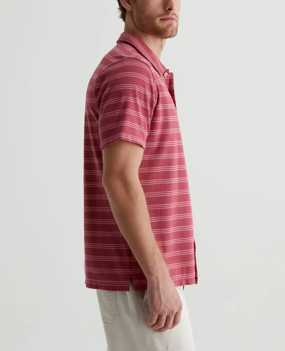 Men's Jacquard Button-Up Shirt
