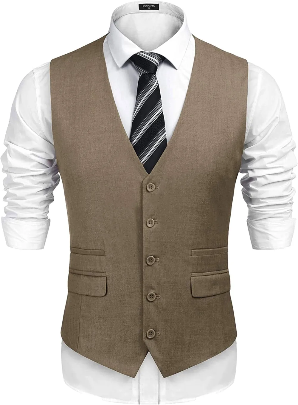 Layering Slim Cut Suit Vest