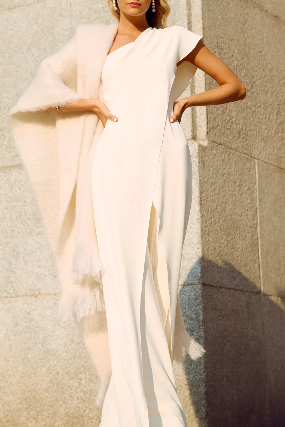 One Shoulder Jumpsuit