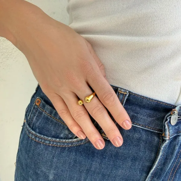 Modern Minimal Everyday Fashion Ring