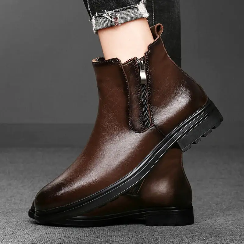 Leather Chelsea Boots