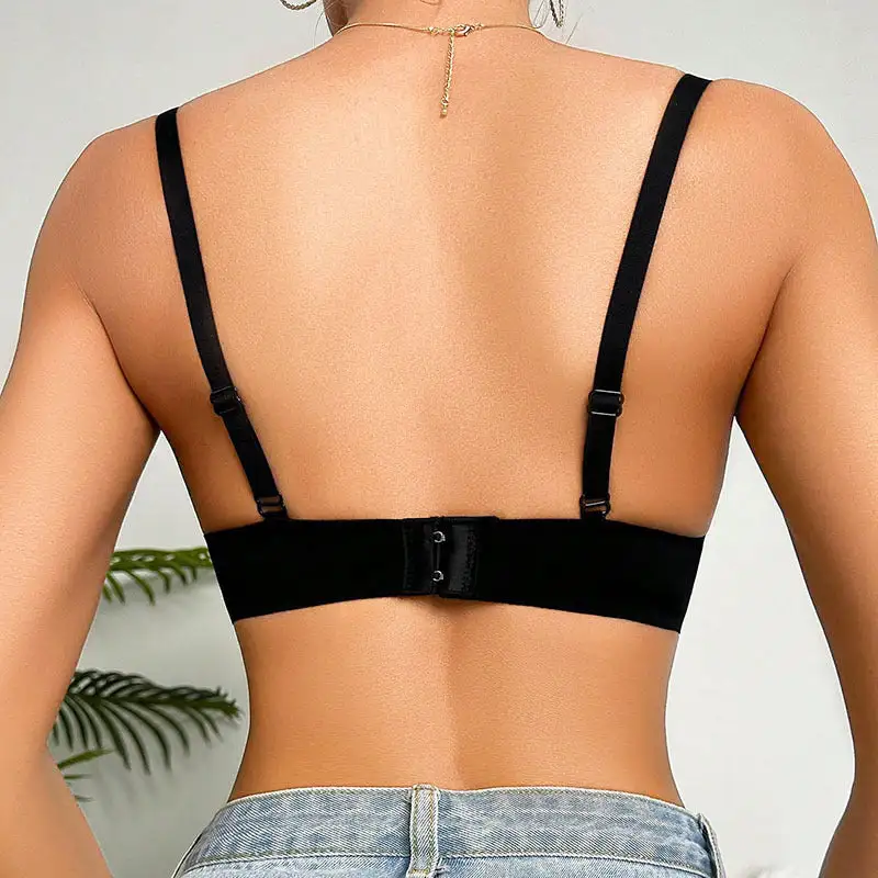 Lace Triangle Push-Up Bra