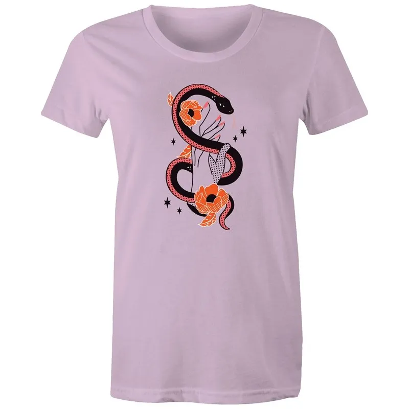 Caduceus Hand Graphic T-Shirt