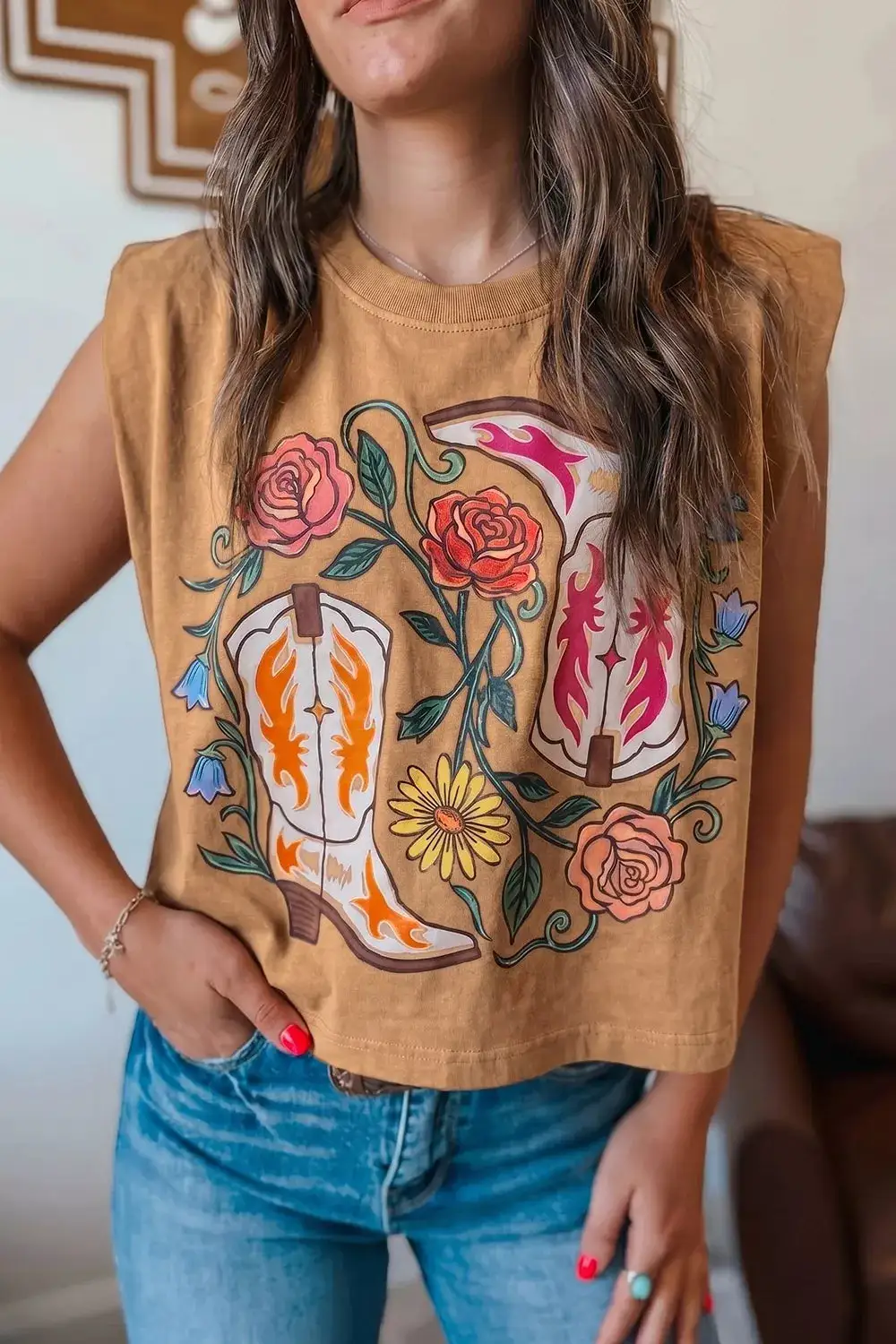 Relaxed Cotton Tank Top
