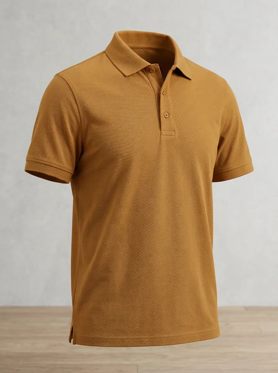 Refined Comfort-Look Men's Polo Shirt