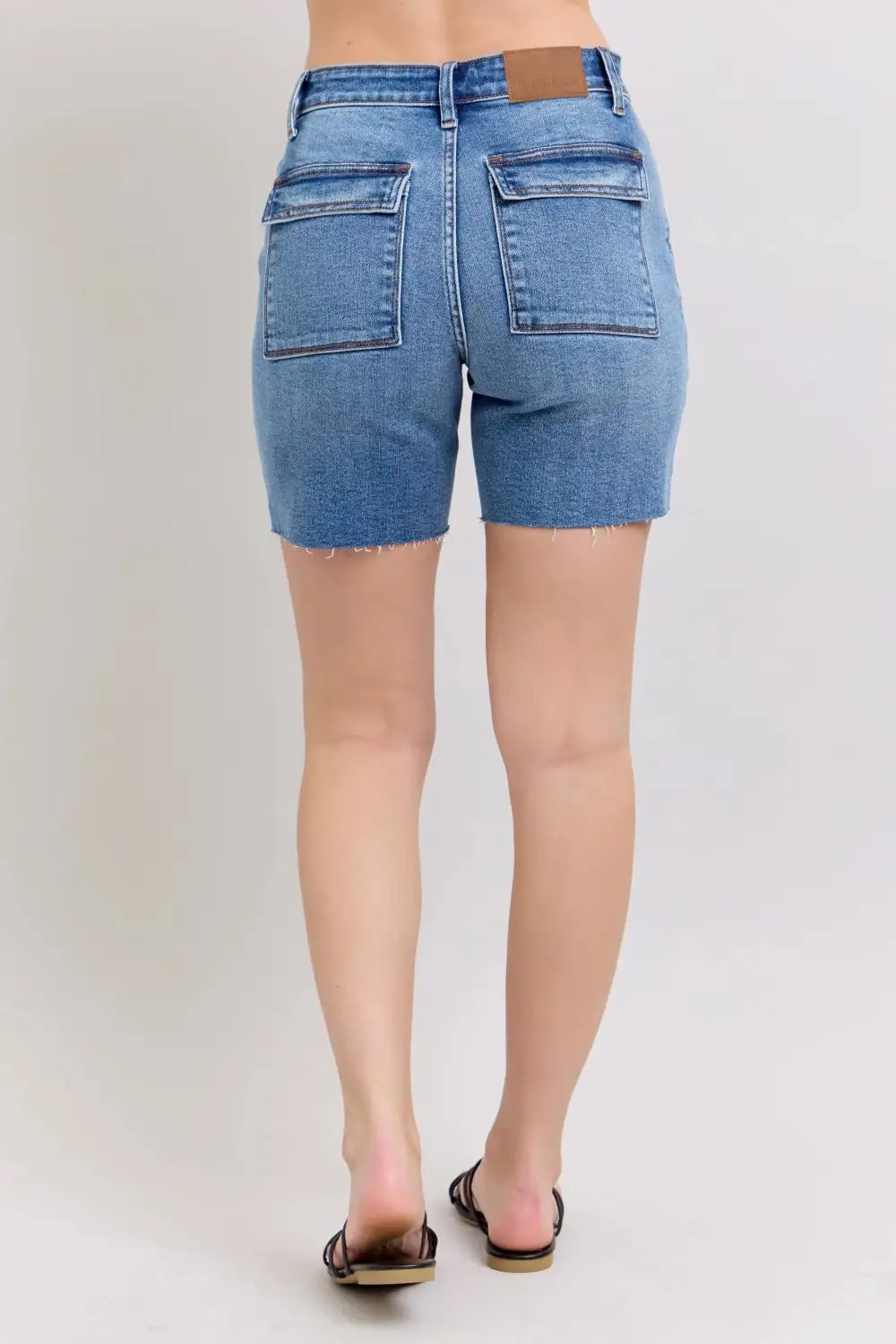 Pocket Detail Relaxed Bermuda Shorts