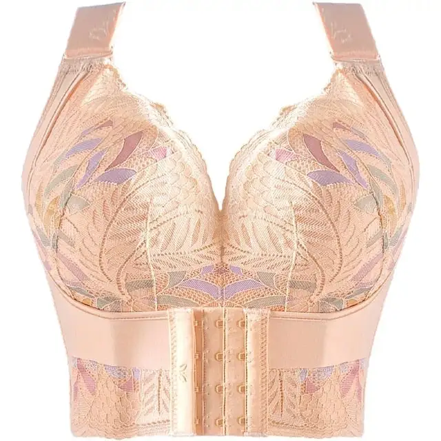 Floral Lace Push-Up Bra