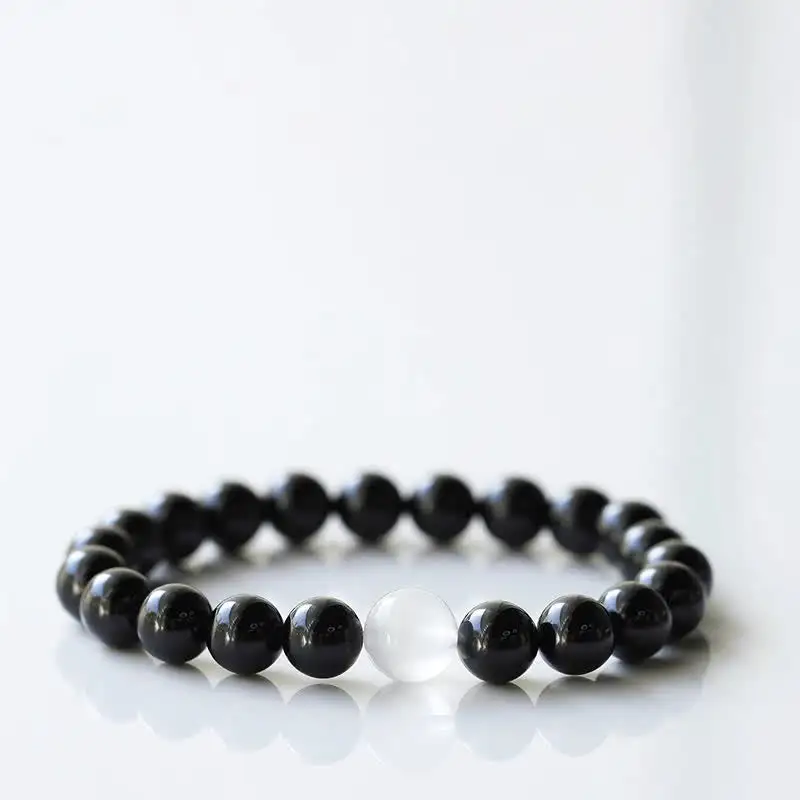 Tourmaline Crystal Zodiac Animal Design Resilience Bracelet