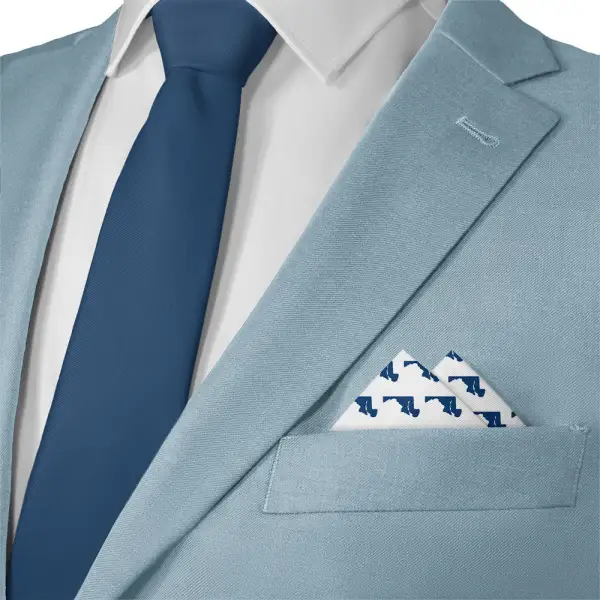 Neat Polished Suit Pocket Square