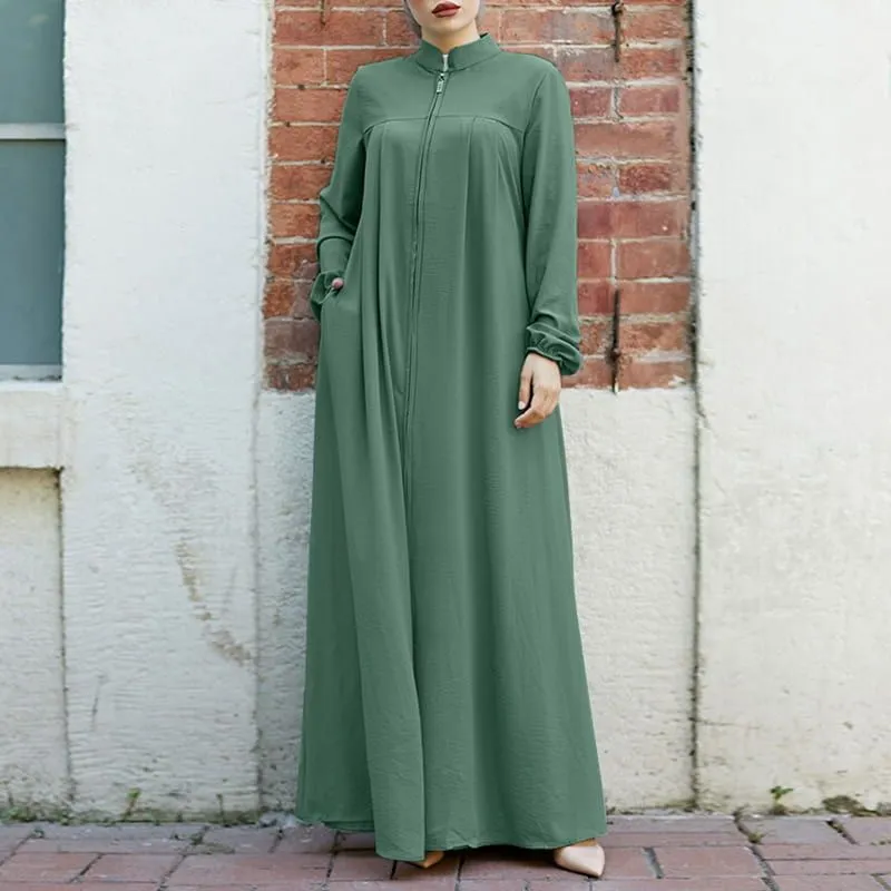 Relaxed Modern Flowing Modest Maxi Dress