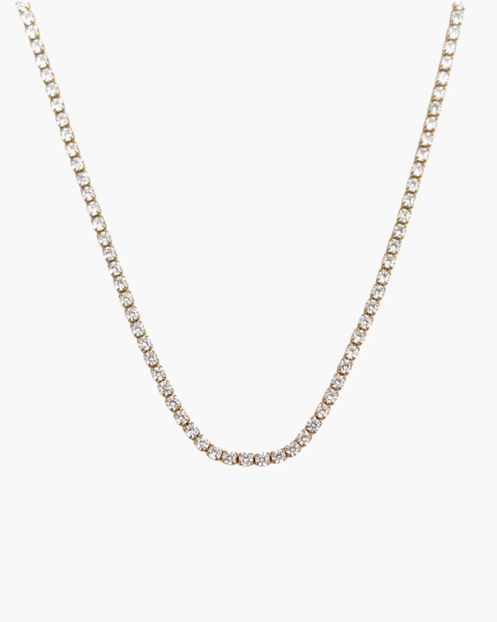 2mm Tennis Necklace
