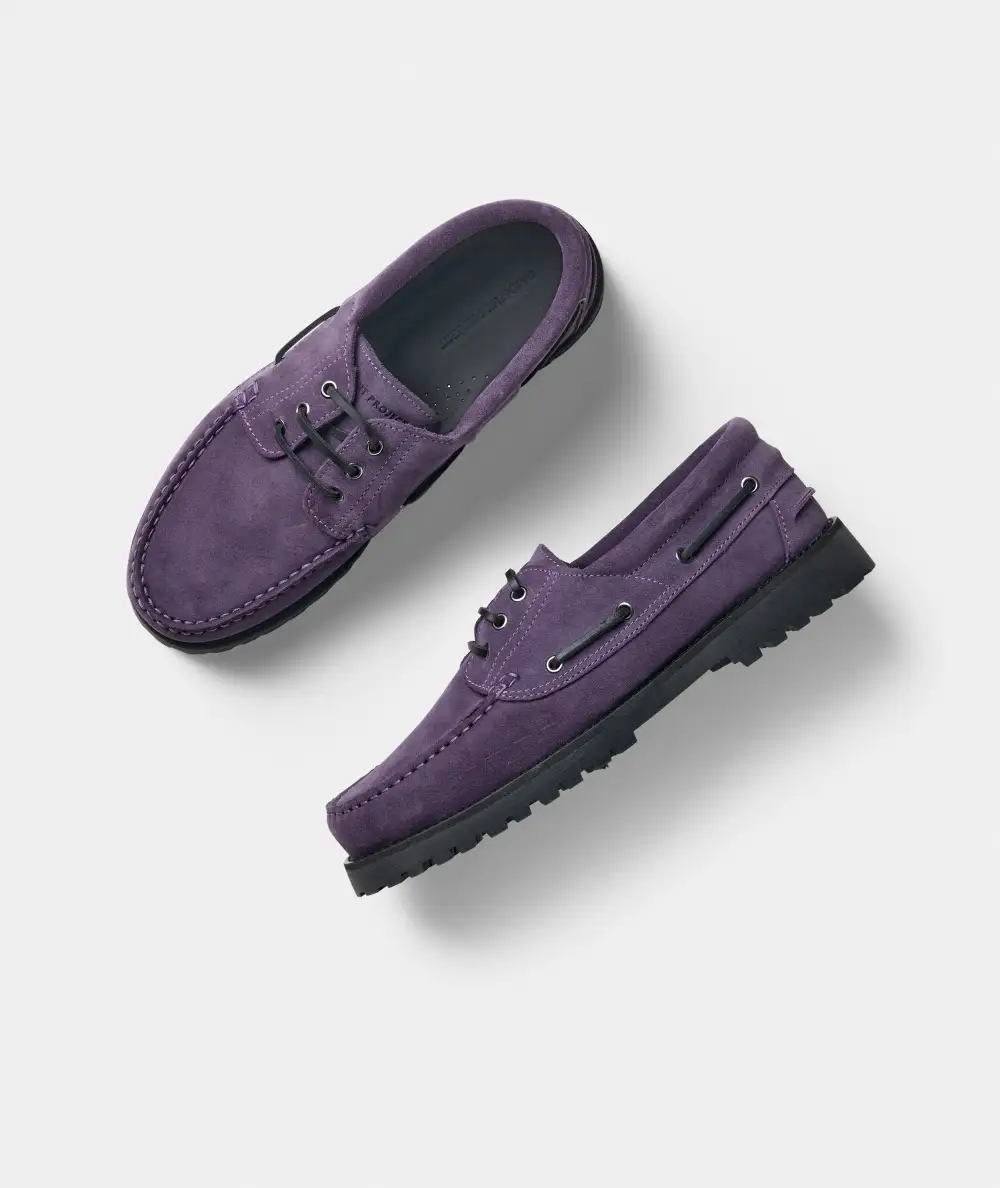 Refined Suede Boat Shoes