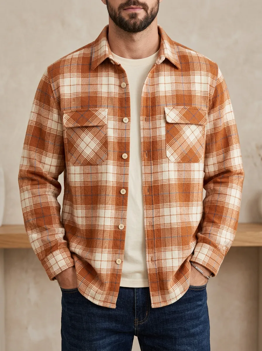 Heritage Plaid Tonal Button Shirt