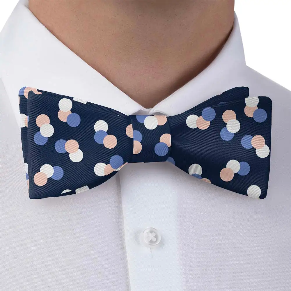 Elizabeth Dots Motif Bow Tie