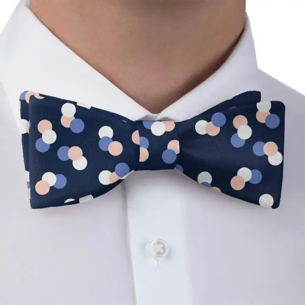 Elizabeth Dots Motif Bow Tie