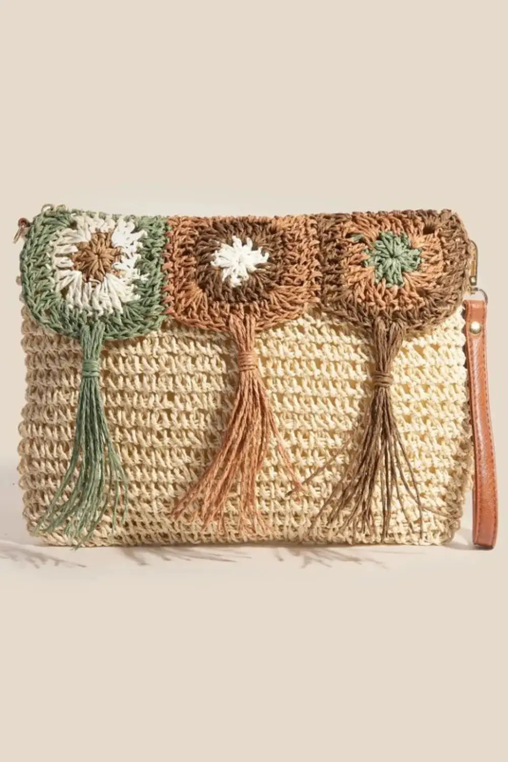 Tassel Intricate Crossbody Bag