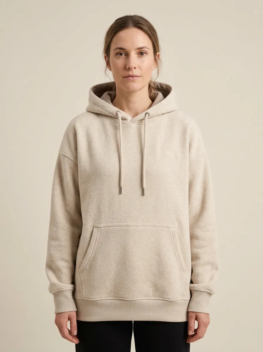 Women's Sunrise Embroidered Casual Hoodie