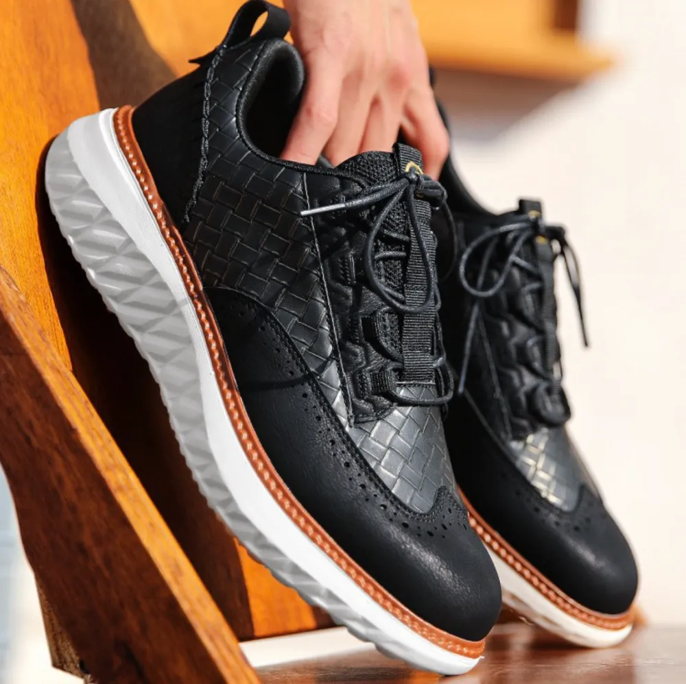 Hand Stitched Hybrid Sneakers