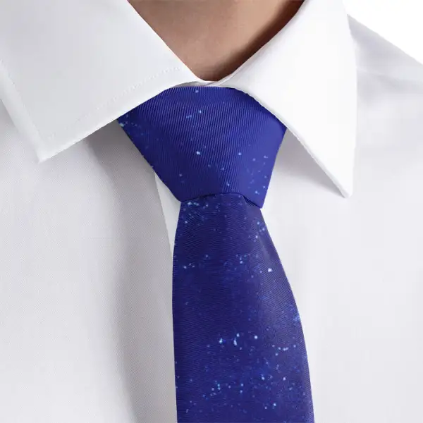 Refined Sea Life Pattern Necktie