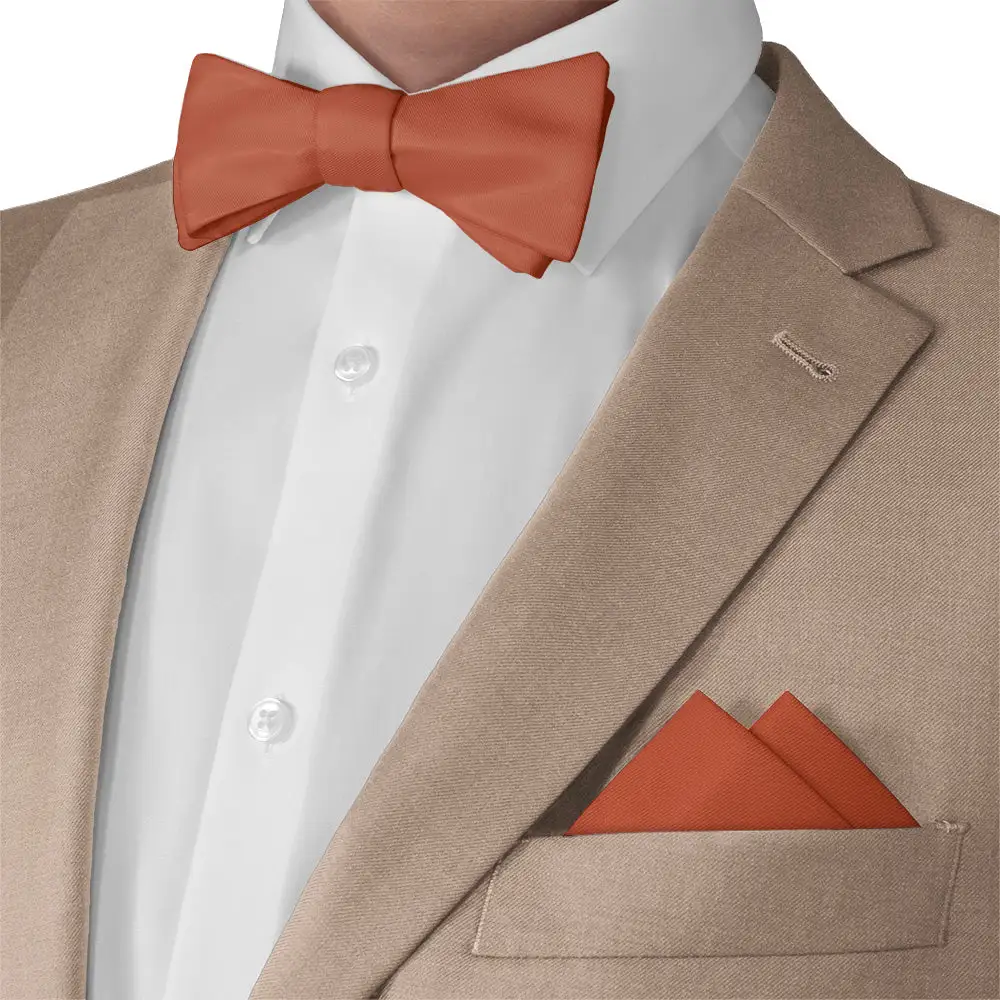 Crisp Minimal Solid Pocket Square