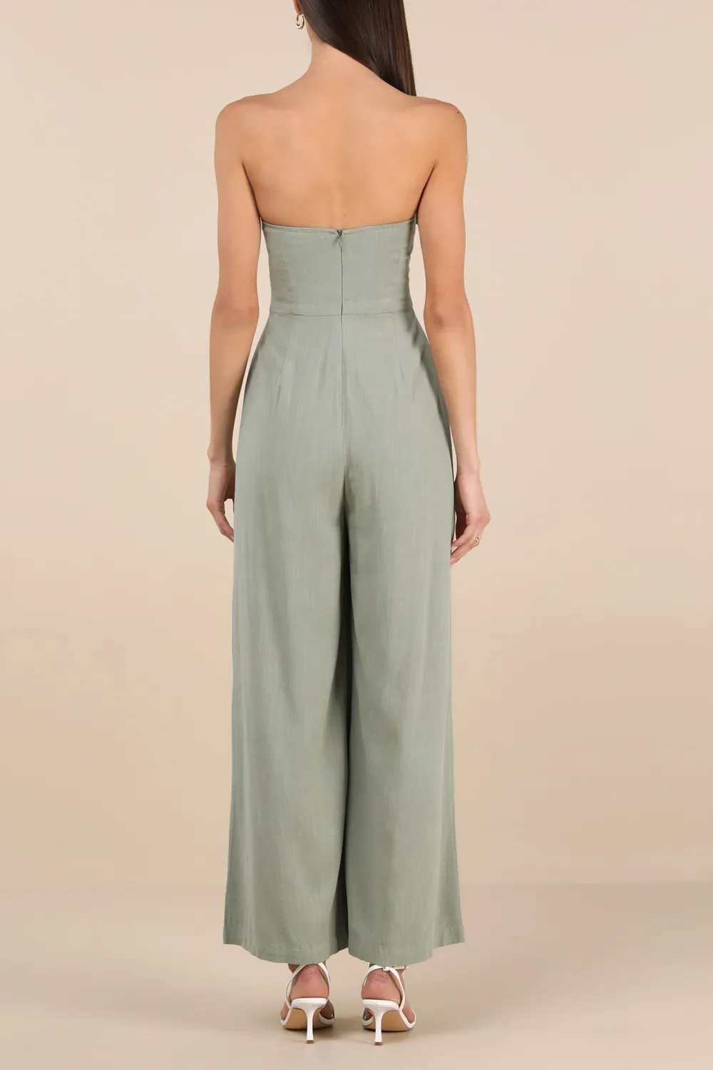 Daily Linen Wide-Leg Jumpsuit