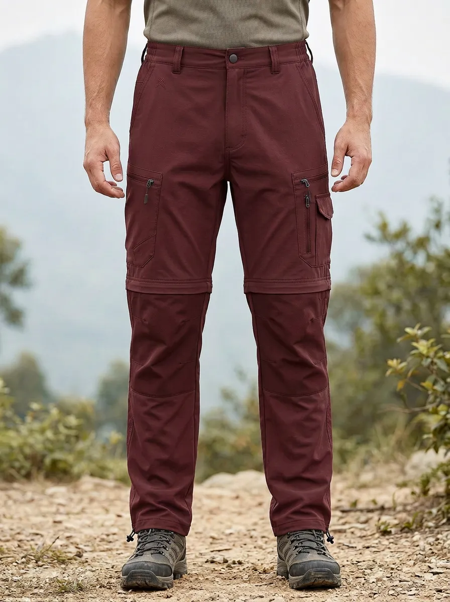 Men's Alpine Tactical Waterproof Zip-Off Tactical Cargo Pants