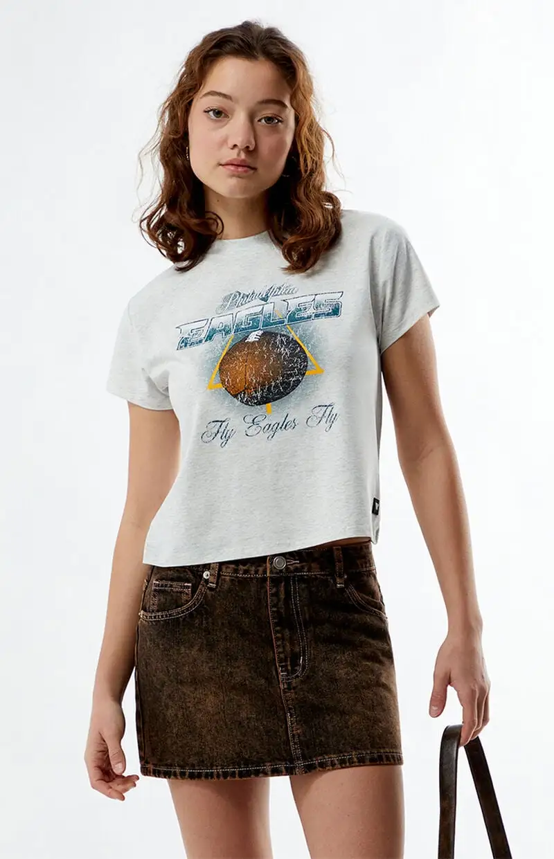 WILD COLLECTIVE NFL Wild Collective x PacSun Philadelphia Eagles Mini T-Shirt