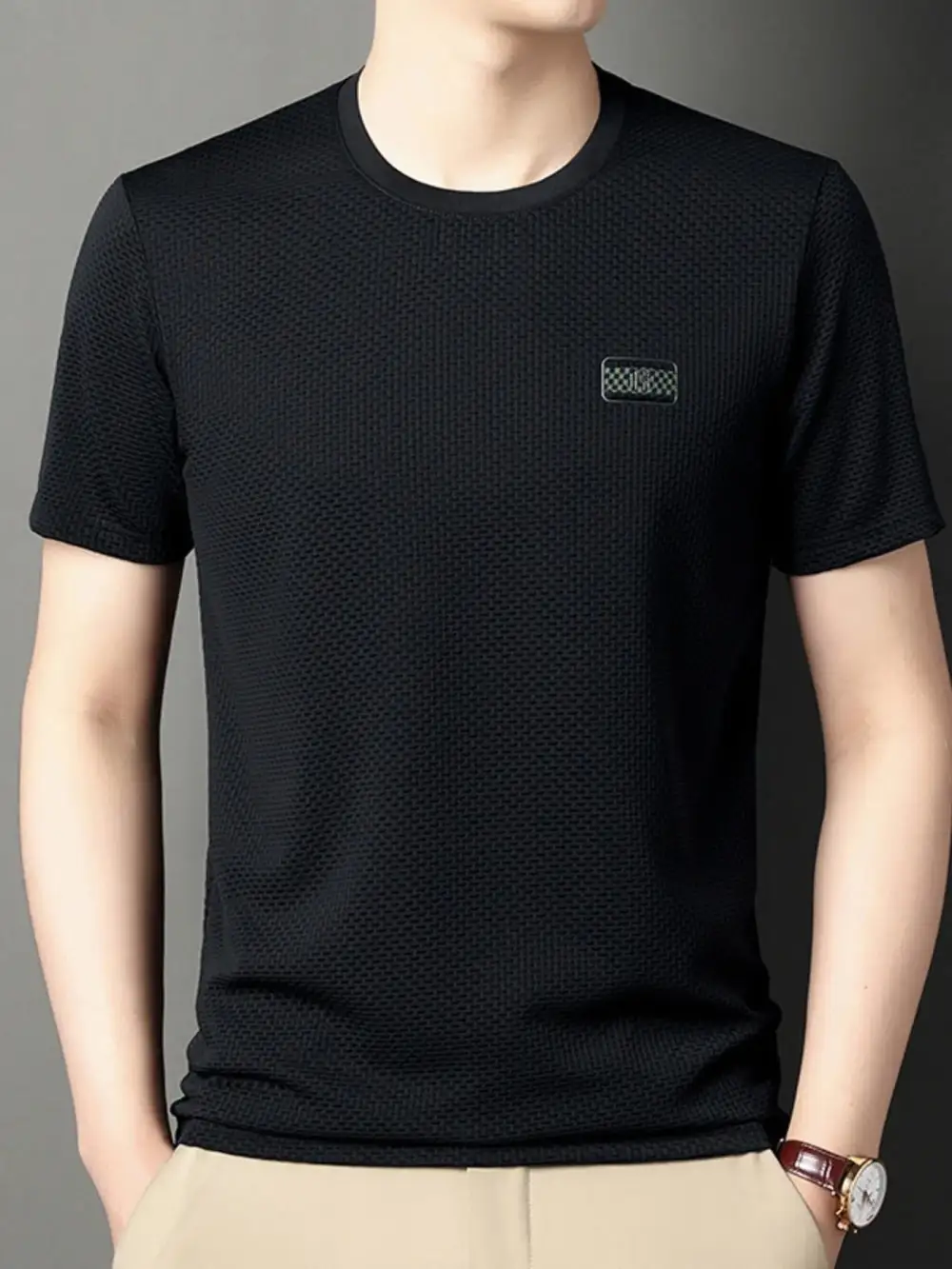Soft Short Sleeve Crew Neck Tee