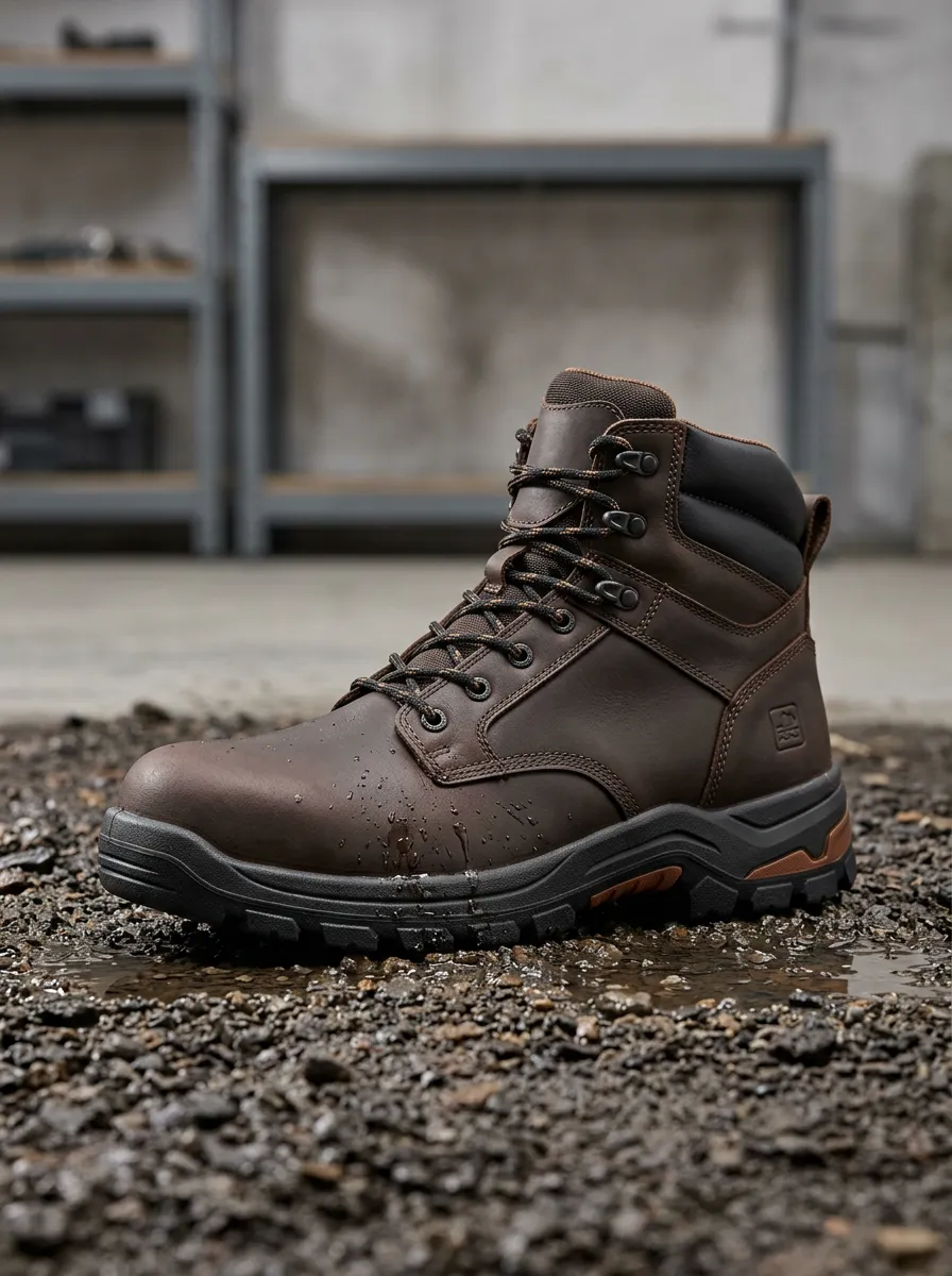 Signature Construction Profile Men' Waterproof Work Boots