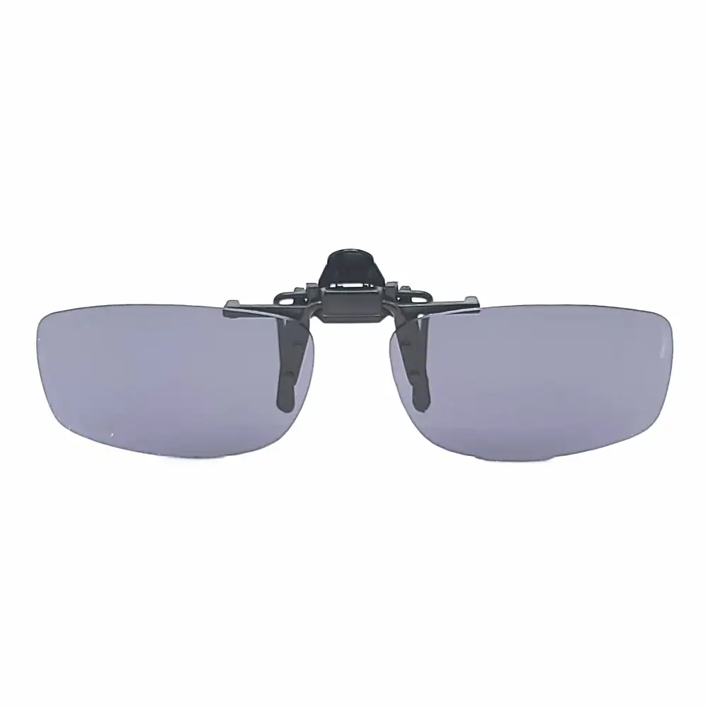 56mm Polarized Flip-Up Clip-On Sunglasses