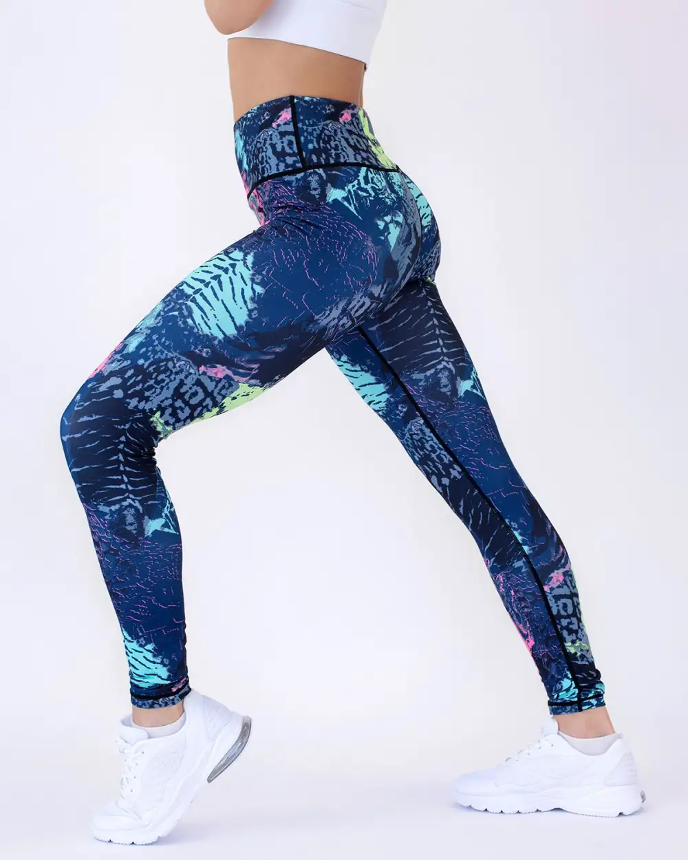 Active Abstract Print Leggings