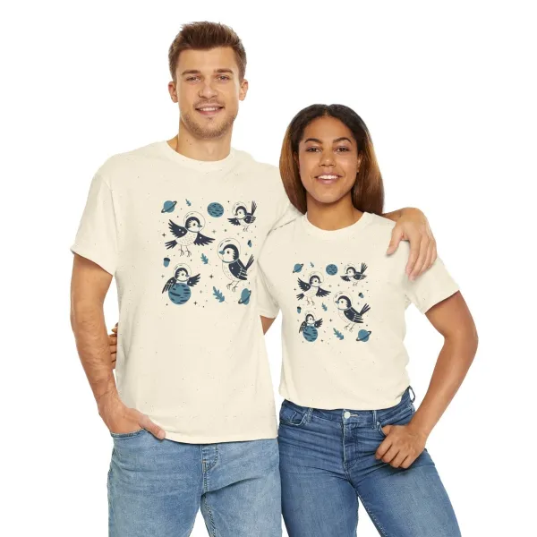 Space Birds Unisex T-Shirt