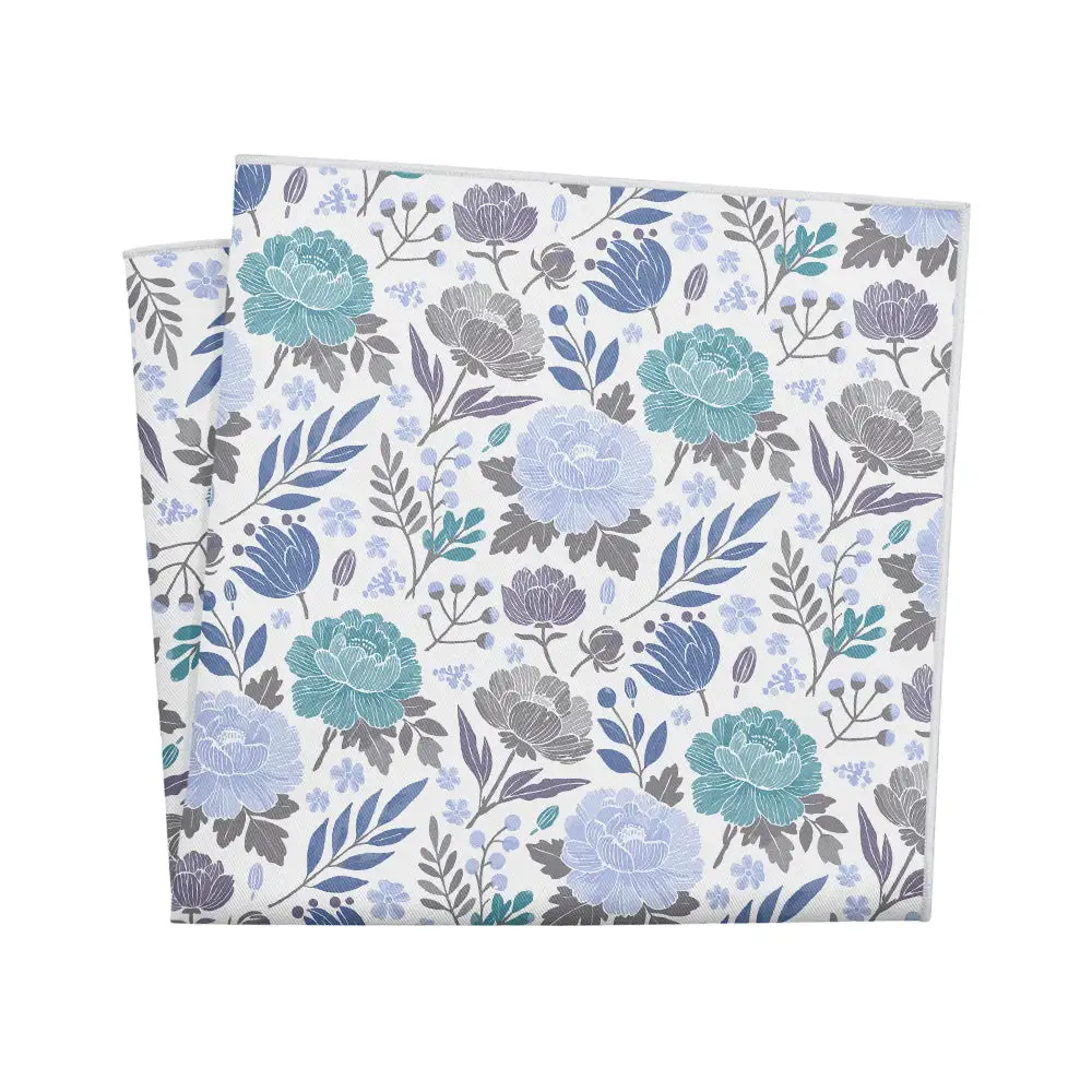 Refined Polished Floral Pocket Square