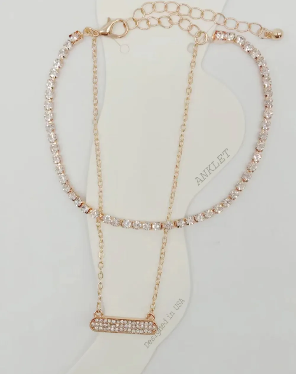 Refined Fashion Chain Anklet