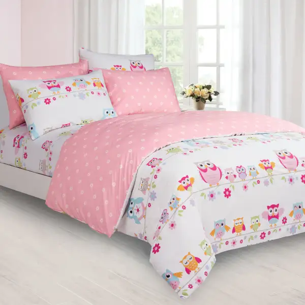 Minimal Cotton Printed Complete Bedding Set