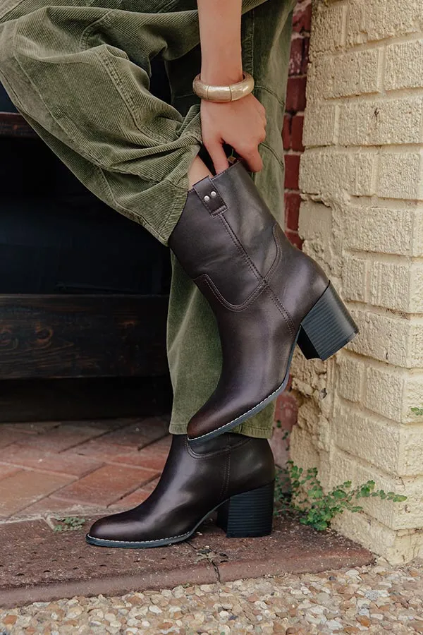 Classic Faux Leather Boots