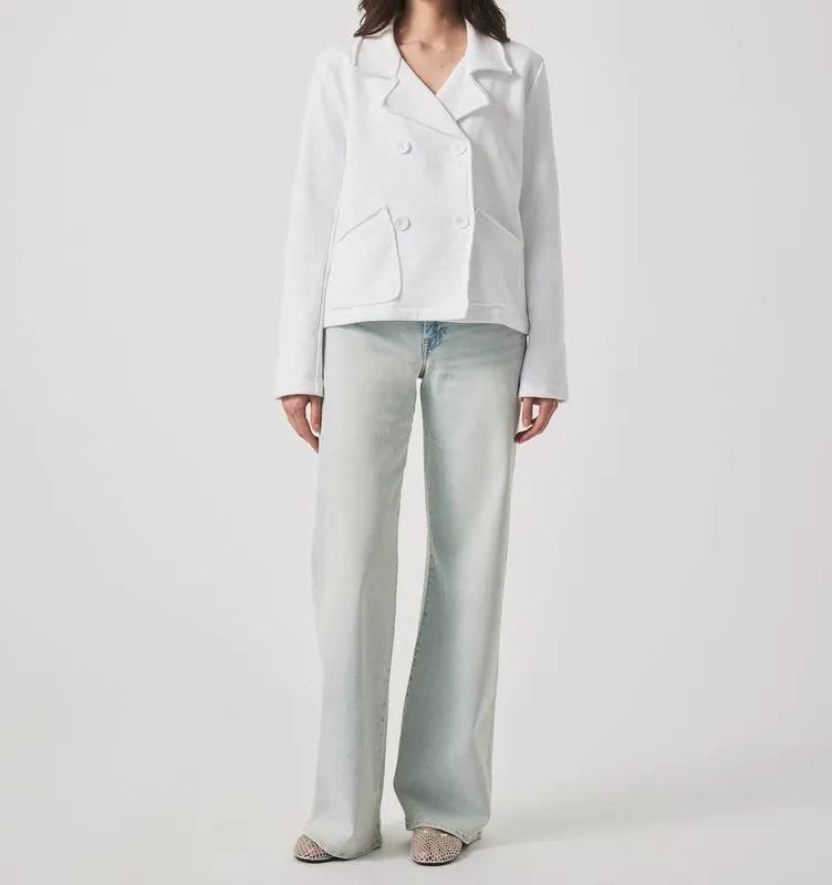 Comfort Terry Blazer Jacket