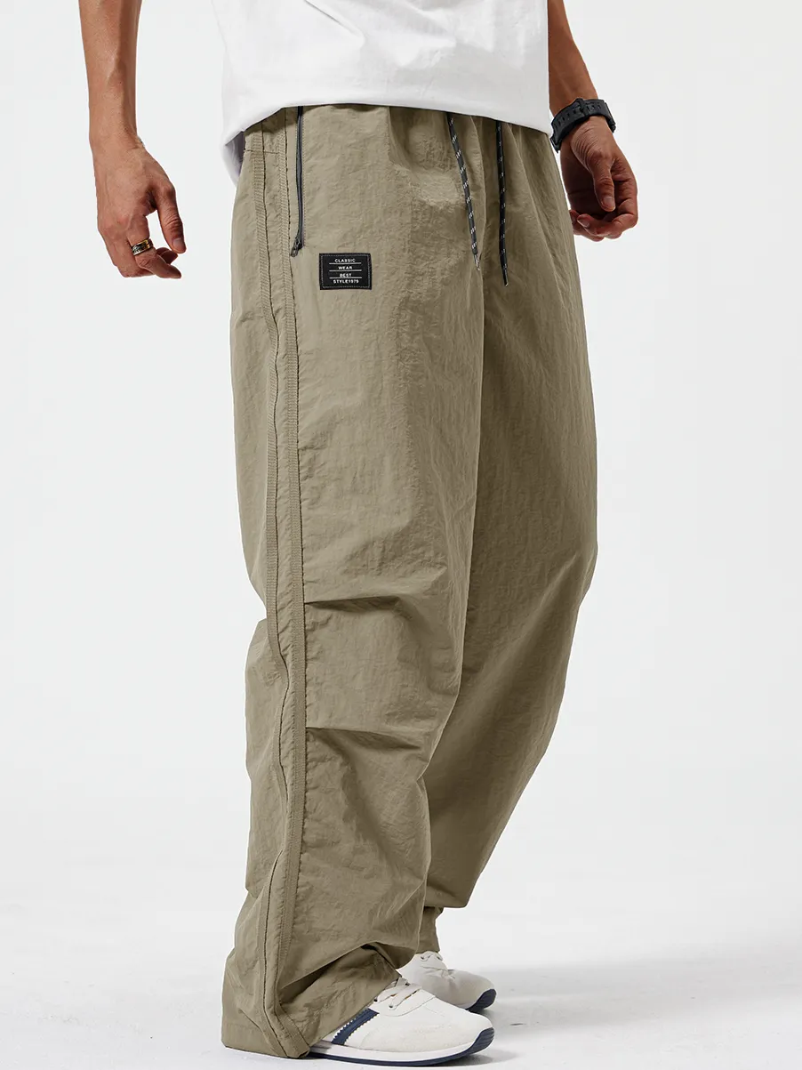 Pocket Seamed Detail Trousers