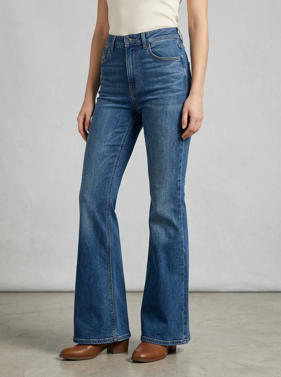 Relaxed Fit Casual Jeans