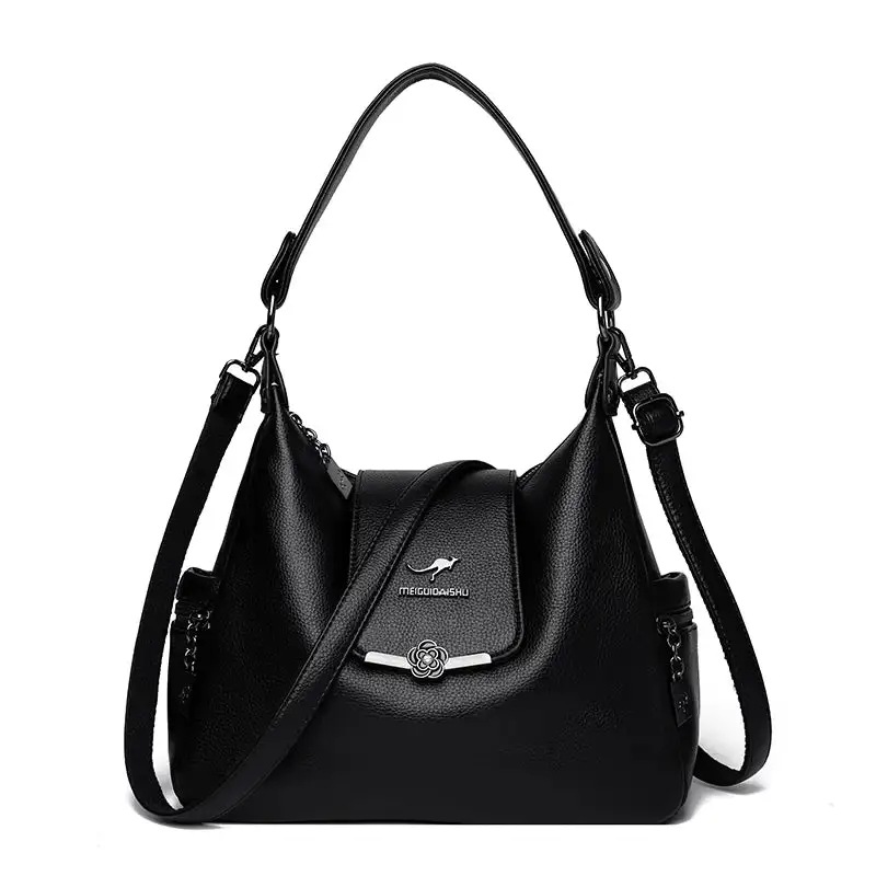 Modern Sophistication: High-Quality Designer Leather Shoulder Bag