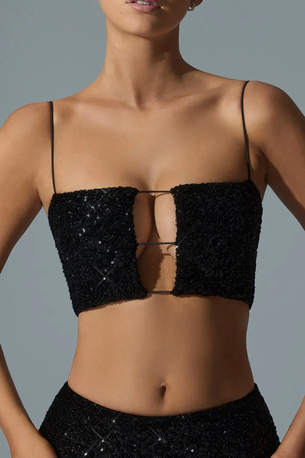 Gym Sequined Ladies Camisole