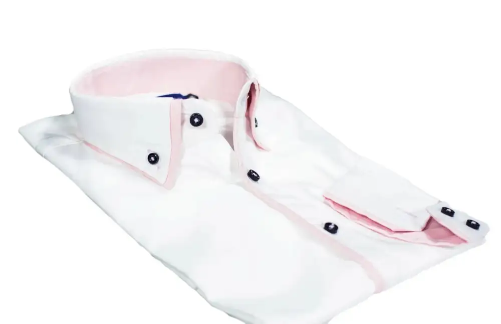 Refined Long Sleeve Slim Fit Casual Dress Shirt