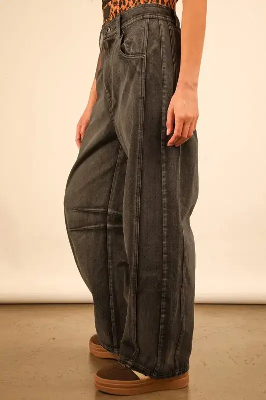 Wide Leg Comfy Denim Jeans