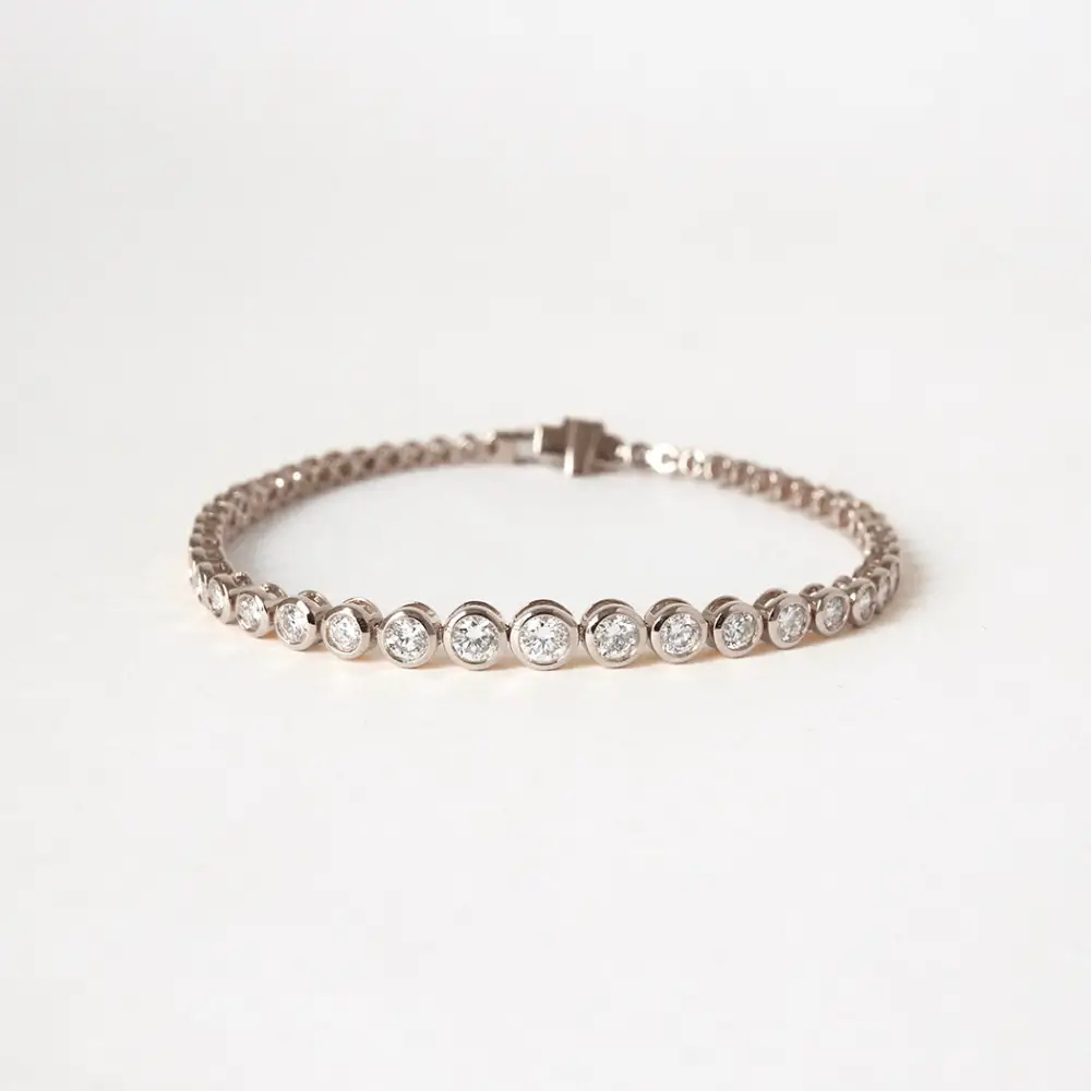 Delicate Classic Diamond Bracelet