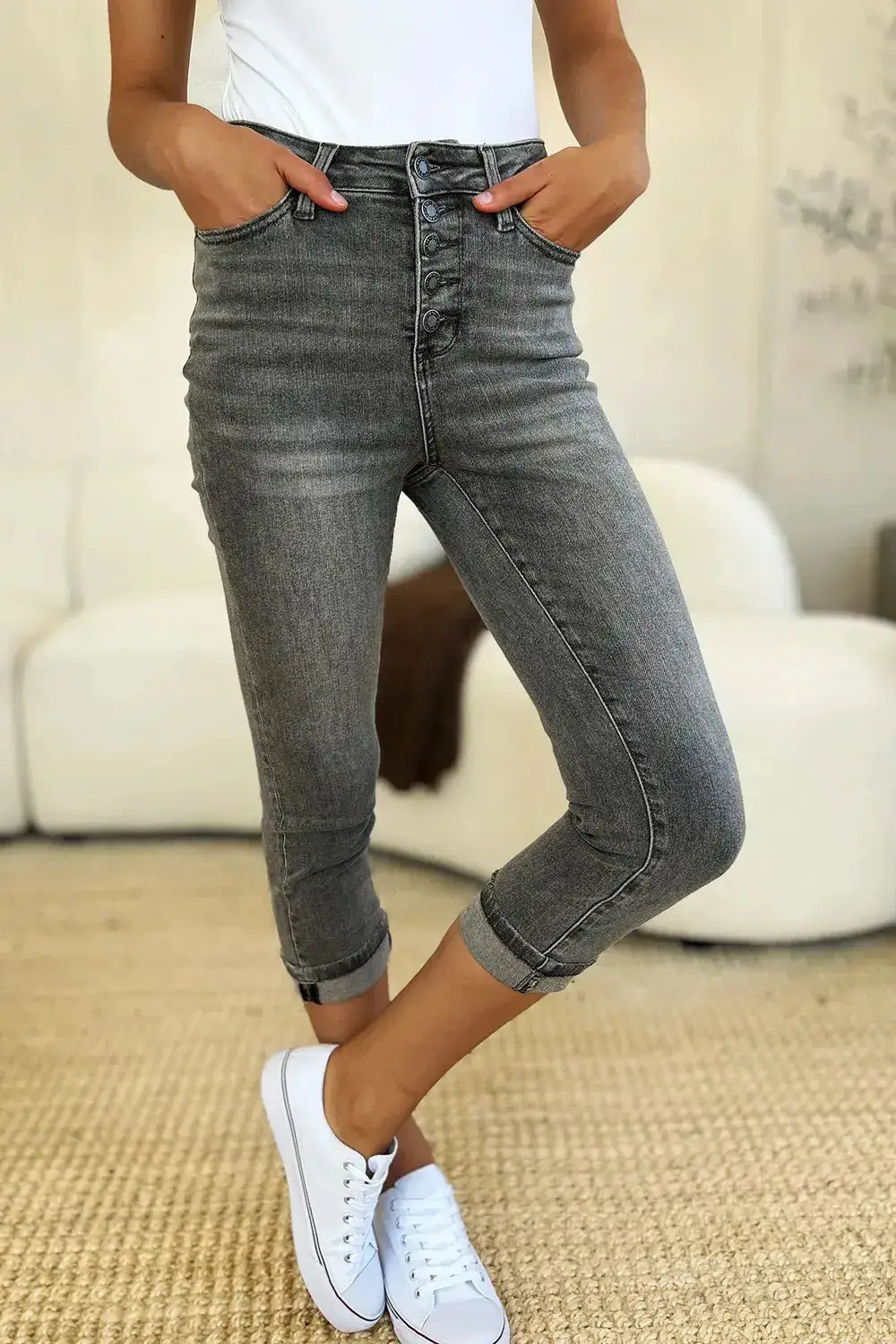 Cotton Stretch Denim Jeans