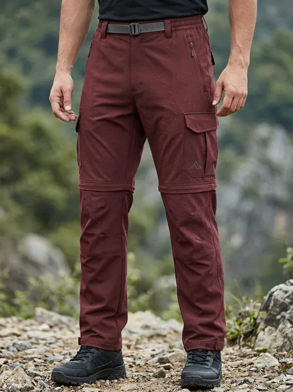 Men's Summit Expedition Waterproof Zip-Off Tactical Cargo Pants