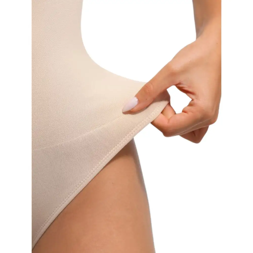 Braless Seamless Thong Shaping Bodysuit