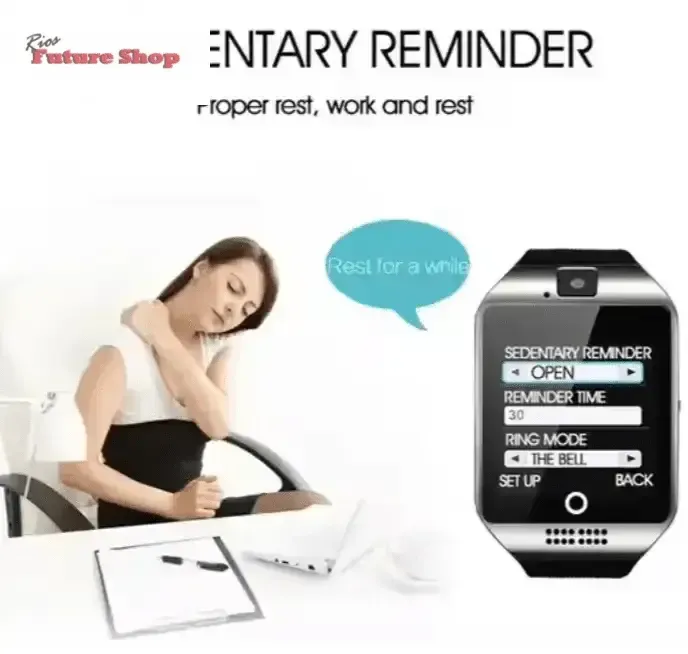 Smartwatch Q18 | Smart Watch for Android Phones | SIM Card Slot