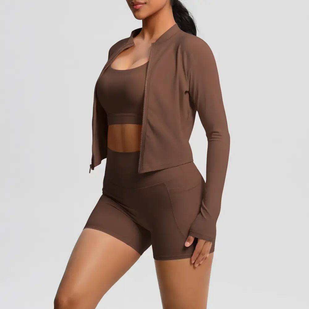 High-Waist Yoga Activewear Active Set