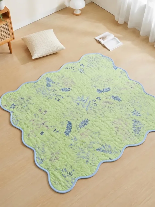 Botanical Floral Pattern Cooling Mat